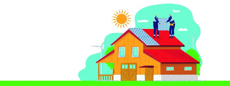 Animated image of house